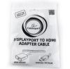  Зображення Адаптер Cablexpert DisplayPort на HDMI (A-DPM-HDMIF-002-W) 