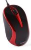  Зображення Миша  A4 Tech N-350-2 (Red+Black) провідна міні V-Track USB, 1000dpi,) 