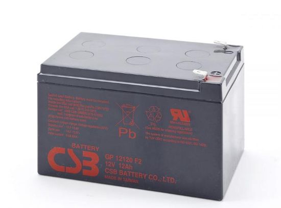  Зображення Акумуляторна батарея CSB 12V 12 AH (GP12120) AGM 