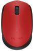  Зображення Мишка бездротова Logitech M171 Wireless Red/Black (910-004641) 