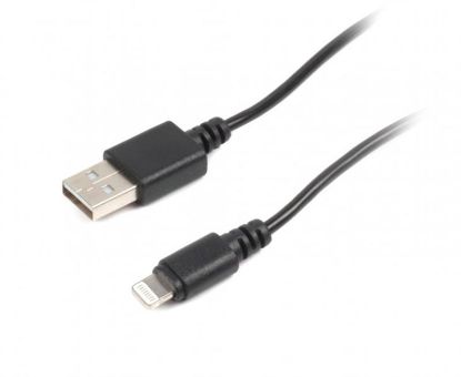  Зображення КАбель USB2.0-Lightning Cablexpert CC-USB2-AMLM-1M BM-папа/Lightning, 1.0м для iPhone 5, iPhone 6) 