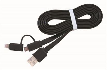  Зображення Кабель USB2.0-Lightning/microB Cablexpert CC-USB2-AMLM2-1M USB 2.0 BM-папа/Lightning/Micro USB,1м ) 