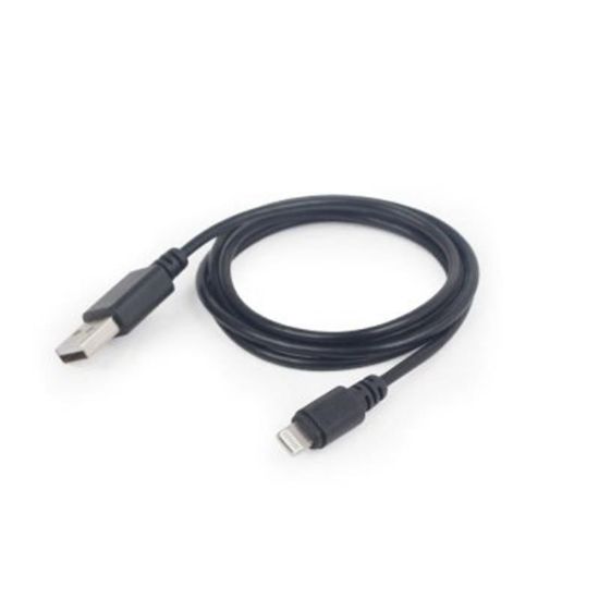  Зображення Кабель 2m USB 2.0 / Lightning Cablexpert Black (CC-USB2-AMLM-2M) 