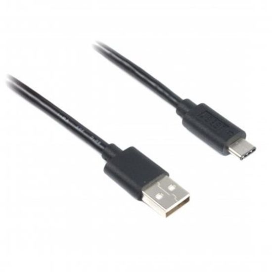  Зображення Кабель 1m USB 2.0 A-папа/C-папа Cablexpert (CCP-USB2-AMCM-1M) 