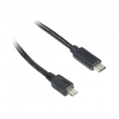  Зображення Кабель USB 2.0 Micro BM - USB type C Cablexpert (CCP-USB2-mBMCM-6)  1.8м, преміум Type-C) 