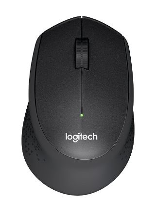  Зображення Миша бездротова Logitech M330 Silent Plus Wireless Black (910-004909)) 