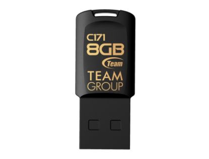  Зображення Флеш-накопичувач USB  8GB Team C171 Black (TC1718GB01) 