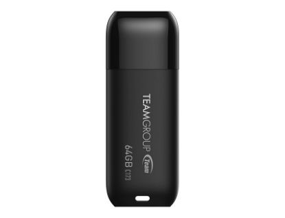  Зображення Флеш-накопичувач USB 64GB Team C173 Pearl Black (TC17364GB01) 