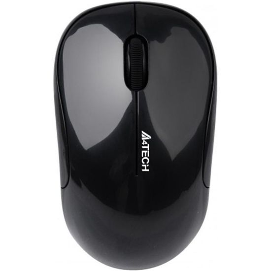  Зображення Мишка бездротова A4Tech G3-300N Black USB V-Track 