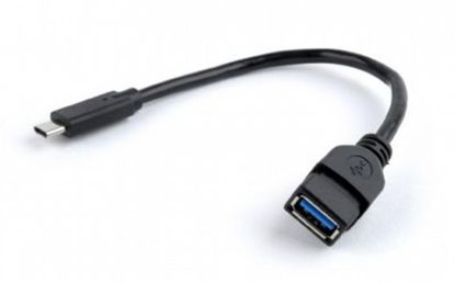  Зображення Кабель Cablexpert OTG USB 3.0 AF to Type-C 0.2m 