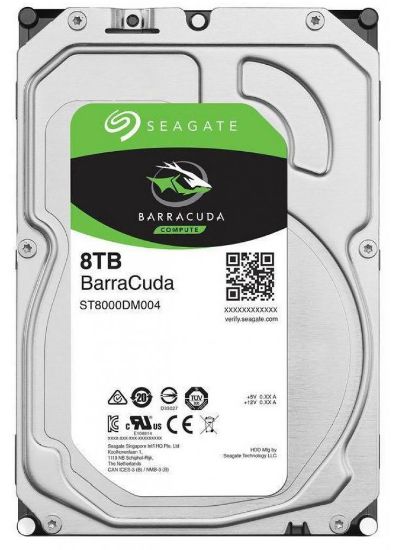  Зображення Жорсткий диск 3.5"   8TB Seagate Barracuda   SATA 3, 5400rpm, 256MB  (ST8000DM004)) 