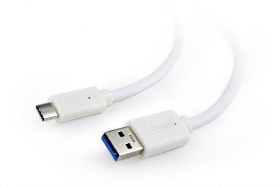  Зображення Кабель 3m USB 3.0 AM/Type-C Cablexpert White 